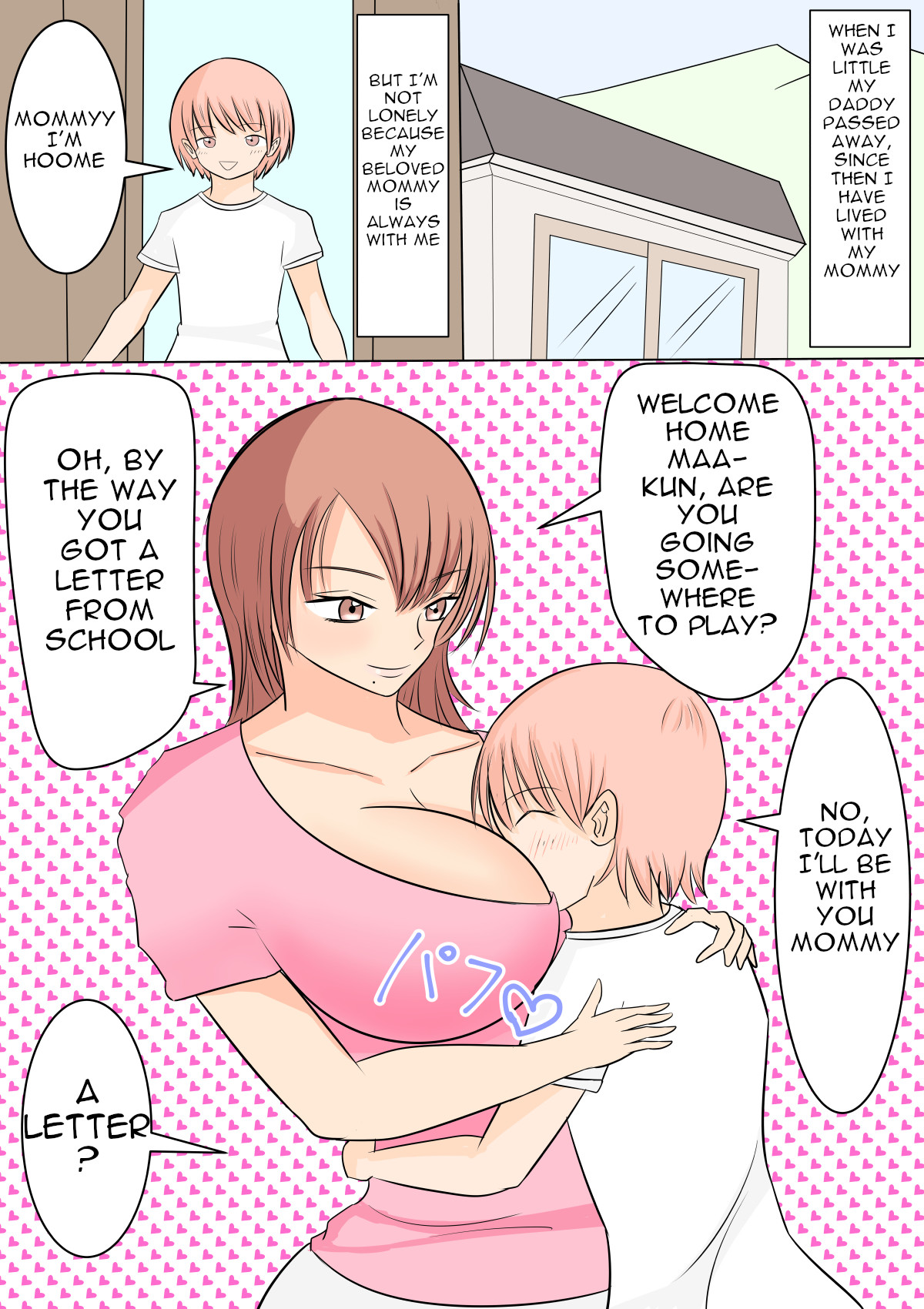 Hentai Manga Comic-Easygoing Lovey-Dovey Sex Education With My Beloved Soft and Fluffy Mommy-Read-2